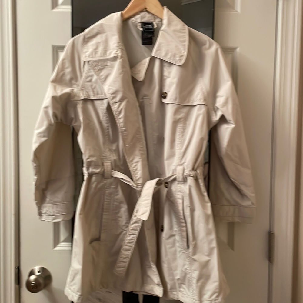 The North Face girls trench rain coat